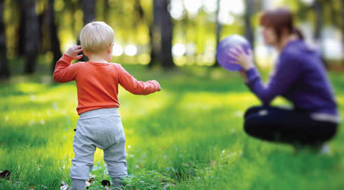 A toddler boy is left with nanny his parents are trusting.